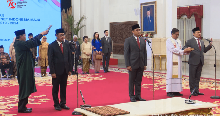 Jokowi Lantik Wamen Baru, Transisi ke Pemerintahan Baru?