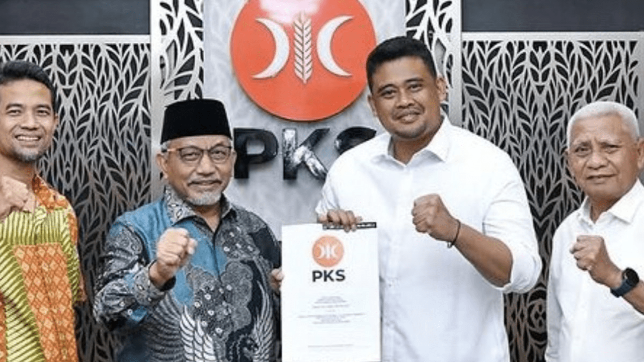 PKS resmi mengusung Bobby Nasution