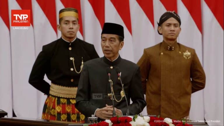 Pidato Kenegaraan Presiden 2024, Jokowi: Saya Mohon Maaf