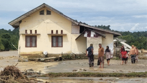 Banjir di Aceh Barat, 32 SD Terendam, 2 SD Rusak Terbawa Arus